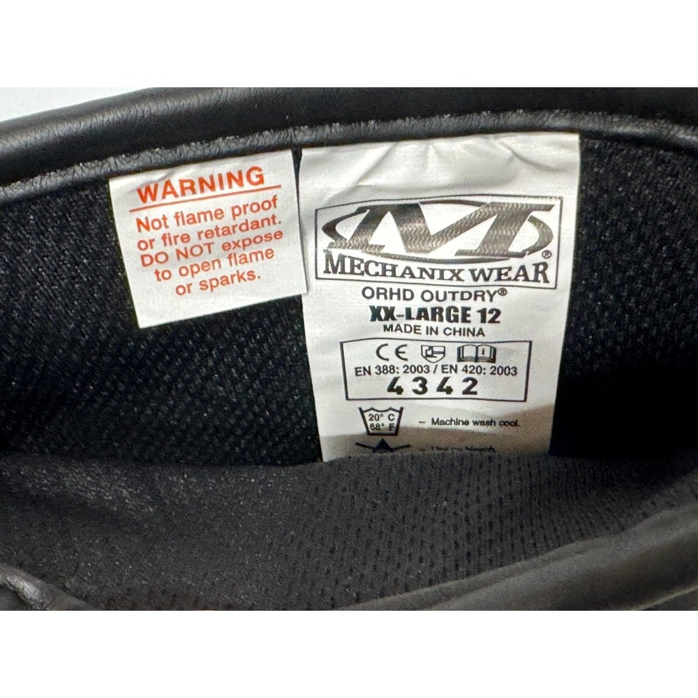 Mechanix Wear ORHD 4342 OutDry High Visibility Waterproof Work Gloves Size 2XL - Picture 4 of 5